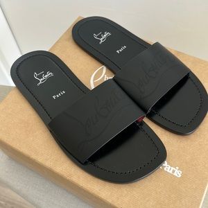 Christian Louboutin Mens Slides • Sz. 43.5 (10.5) • Like New Condition